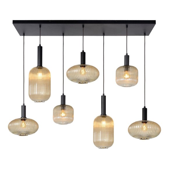 Подвесная люстра Lucide Maloto 45386/07/62 Подвесная люстра Lucide Maloto 45386/07/62