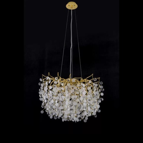 Подвесная люстра iLamp Savage 7204-D600 GD Подвесная люстра iLamp Savage 7204-D600 GD