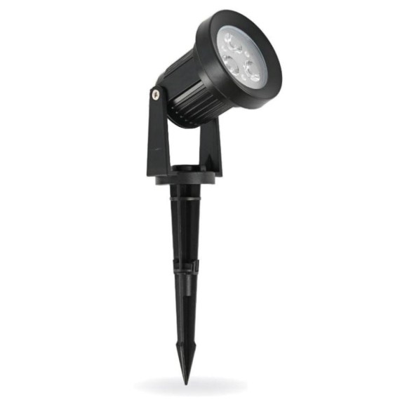 Светильник грунтовой на колышке Feron.ONE SP2711 5W 4000К 195-245V IP65 пластик Светильник грунтовой на колышке Feron.ONE SP2711 5W 4000К 195-245V IP65 пластик