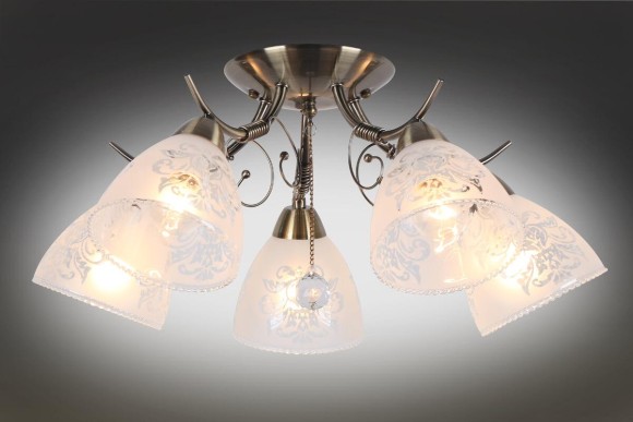 Потолочная люстра Omnilux Casagliana OML-53807-05 Потолочная люстра Omnilux Casagliana OML-53807-05