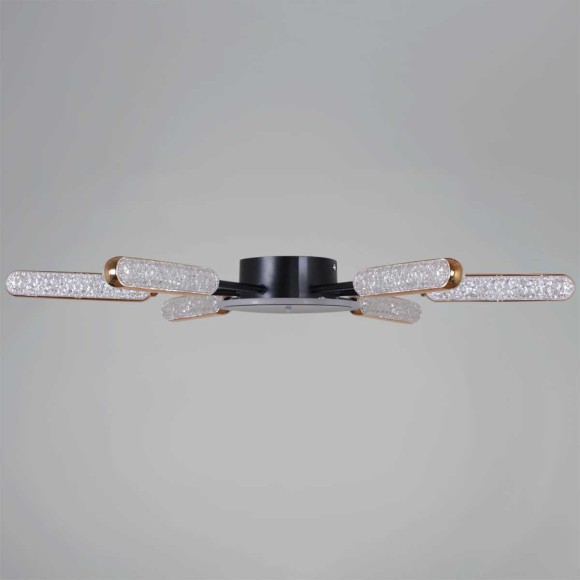 Потолочная люстра Reluce 08290-0.3-06 BK+GD