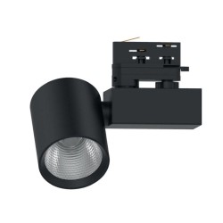 Светодиодный светильник Feron AL148 трековый на шинопровод 20W 4000K 35 градусов черный, 3х фазный