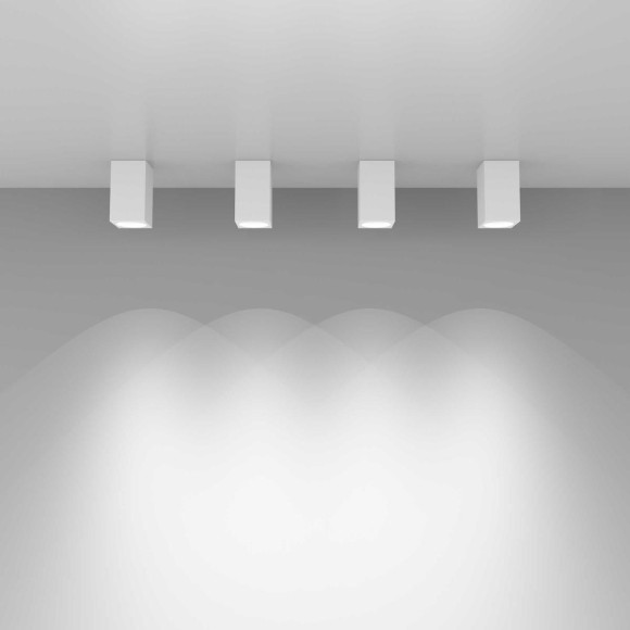 Потолочный светильник Elektrostandard 1085 GU10 WH белый матовый a040989 Потолочный светильник Elektrostandard 1085 GU10 WH белый матовый a040989