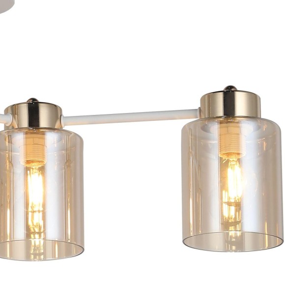 Потолочная люстра Illumico IL6111-4COU-79 WH GD Потолочная люстра Illumico IL6111-4COU-79 WH GD