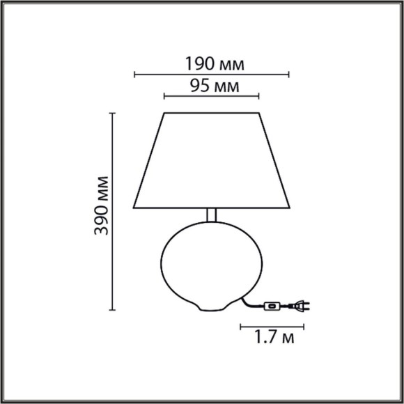 Настольная лампа Lumion Moderni Tapala 8139/1T