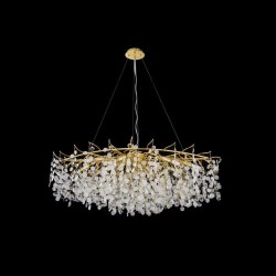 Подвесная люстра iLamp Savage 7204-L1200 GD Подвесная люстра iLamp Savage 7204-L1200 GD