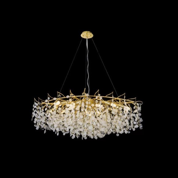 Подвесная люстра iLamp Savage 7204-L1200 GD Подвесная люстра iLamp Savage 7204-L1200 GD