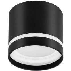 Накладной светильник ЭРА OL9 GX53 BK/WH Б0048542 Накладной светильник ЭРА OL9 GX53 BK/WH Б0048542