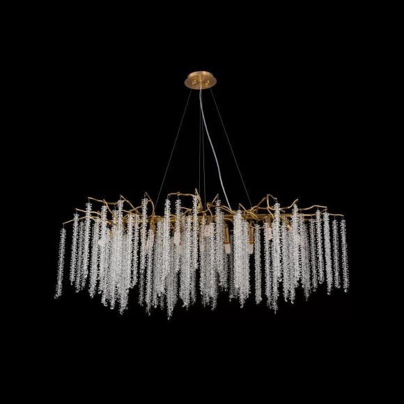 Подвесная люстра iLamp Savage 8813-L1200 GD Подвесная люстра iLamp Savage 8813-L1200 GD