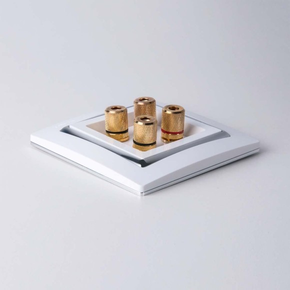 Акустическая розетка Werkel белая W1185001 4690389155536 Акустическая розетка Werkel белая W1185001 4690389155536