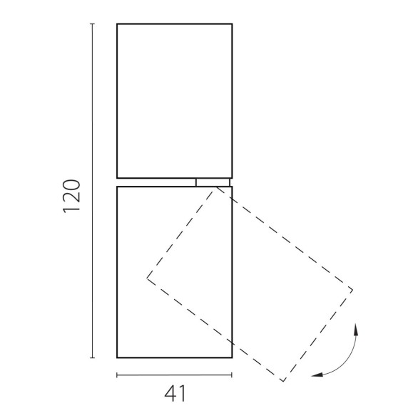 Светильник светодиодный настенно-потолочный 5W 250Lm 38G 3000/4000/6000K, черный Volta CCT Lightstar 227007 Светильник светодиодный настенно-потолочный 5W 250Lm 38G 3000/4000/6000K, черный Volta CCT Lightstar 227007
