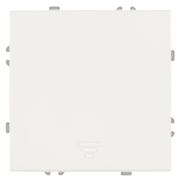 Выключатель 1-клавишный самовозвратный (механизм), Stekker, 250В, 10А Эмили, RSW10-5112-01, белый фарфор, soft touch 50324