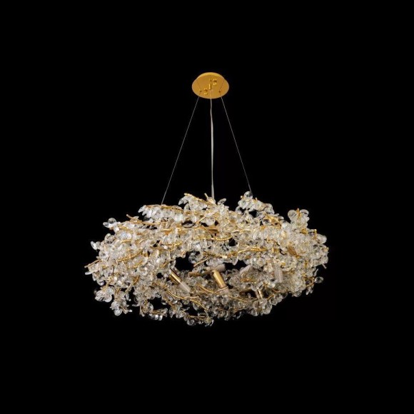 Подвесная люстра iLamp Savage 9065-D800 GD Подвесная люстра iLamp Savage 9065-D800 GD