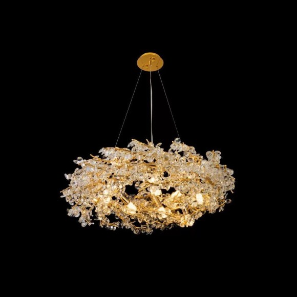 Подвесная люстра iLamp Savage 9065-D800 GD Подвесная люстра iLamp Savage 9065-D800 GD