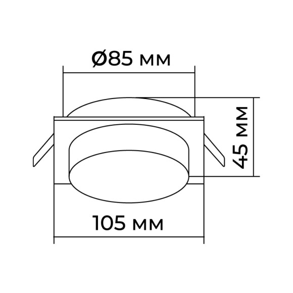 Точечный светильник Apeyron Shine 16-107 Точечный светильник Apeyron Shine 16-107