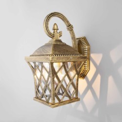 Уличный настенный светильник Elektrostandard Cassiopeya D черное золото a025295 Уличный настенный светильник Elektrostandard Cassiopeya D черное золото a025295