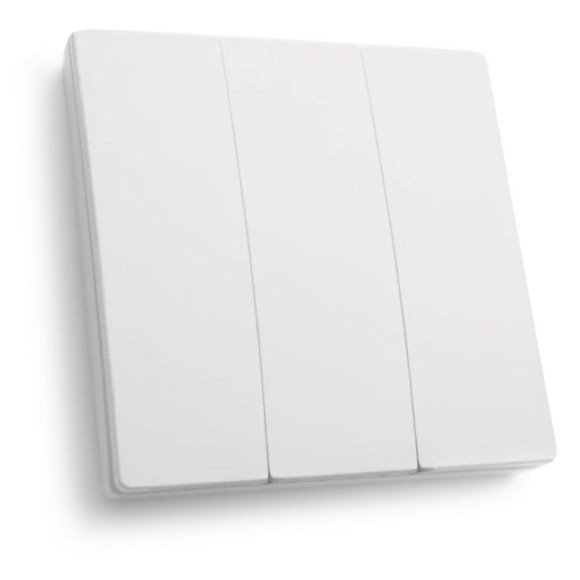 Выключатель трехклавишный беспроводной Feron Smart белый TM83 41130 Выключатель трехклавишный беспроводной Feron Smart белый TM83 41130