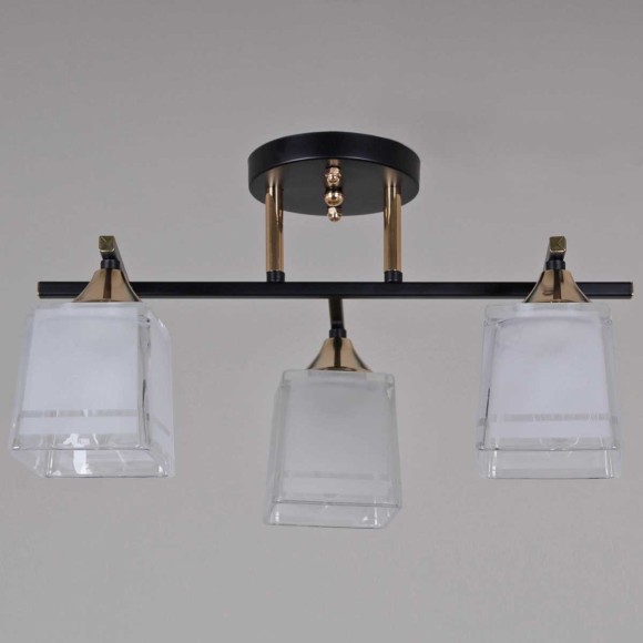 Потолочная люстра Reluce 46460-0.3-03 BK+FG