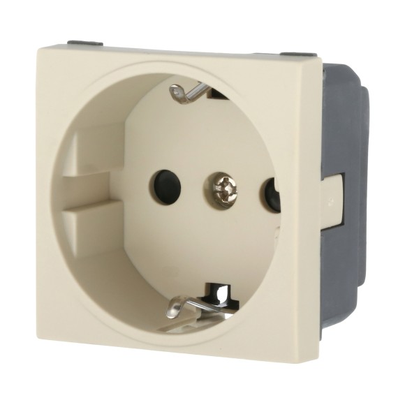 Розетка LK Studio с з/к, со шторками матовая поверхность (бежевый) LK45 851401-1 Розетка LK Studio с з/к, со шторками матовая поверхность (бежевый) LK45 851401-1