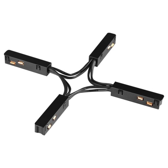 Соединитель гибкий X-образный для низковольтного шинопровода Novotech SHINO NT23 000 135178 Соединитель гибкий X-образный для низковольтного шинопровода Novotech SHINO NT23 000 135178