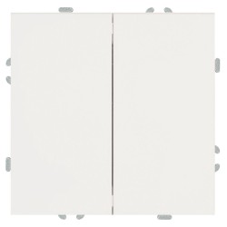 Переключатель перекрестный 2-клавишный (механизм), Stekker, 250В, 10А Эмили, RSW10-5111-01, белый фарфор, soft touch 50162 Переключатель перекрестный 2-клавишный (механизм), Stekker, 250В, 10А Эмили, RSW10-5111-01, белый фарфор, soft touch 50162