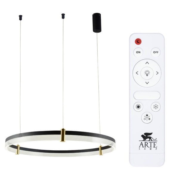 Подвесной светодиодный светильник Arte Lamp Mercury A2183SP-1BK Подвесной светодиодный светильник Arte Lamp Mercury A2183SP-1BK