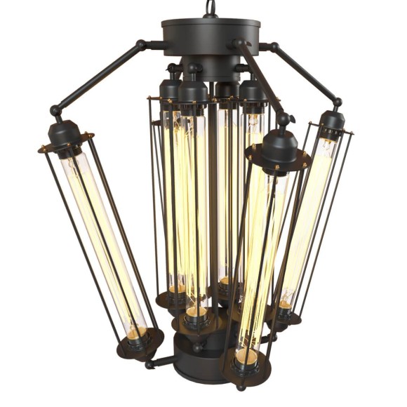 Подвесная люстра Loft IT Loft Industrial Cage Loft1136 Подвесная люстра Loft IT Loft Industrial Cage Loft1136