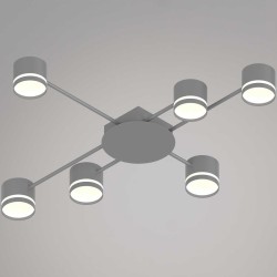 Люстра Reluce 56730-0.3-06 GX53 GREY Люстра Reluce 56730-0.3-06 GX53 GREY