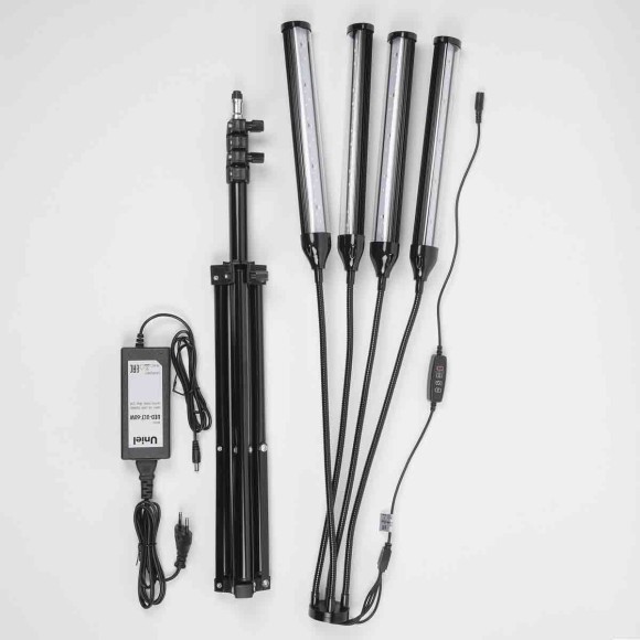 Светодиодный светильник для растений Uniel Minigarden ULT-P32-60W/SPLE/TM/40 UL-00008906 Светодиодный светильник для растений Uniel Minigarden ULT-P32-60W/SPLE/TM/40 UL-00008906