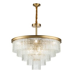 Подвесная люстра Belfast Harland 6308-8 BR CL Подвесная люстра Belfast Harland 6308-8 BR CL