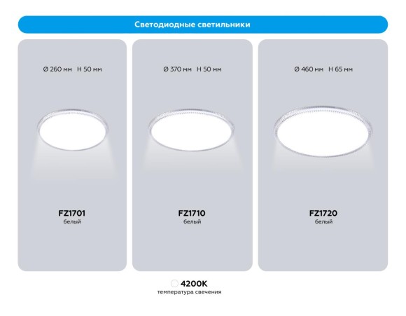 Светильник Ambrella Light ORBITAL FZ1701