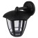Садово-парковый светильник ЭРА «Дели 3» НБУ 07-40-004 черный 6-гранный настенный IP44 Е27 max 60Вт Б0051188