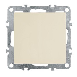 Выключатель 1-клавишный (механизм), Stekker, PSW10-9103-02, 250В, 10А Эрна, слоновая кость 39322