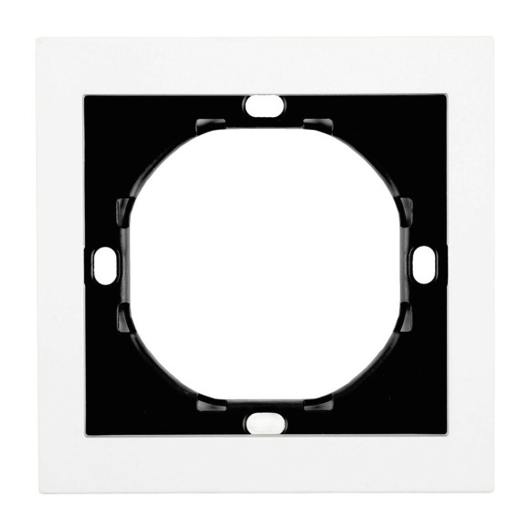 Рамка 1-местная, Stekker Мия, PFR00-3001-01, белая магнолия 50456