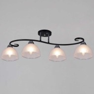Потолочная люстра Reluce 66360-0.3-04 BK+CR