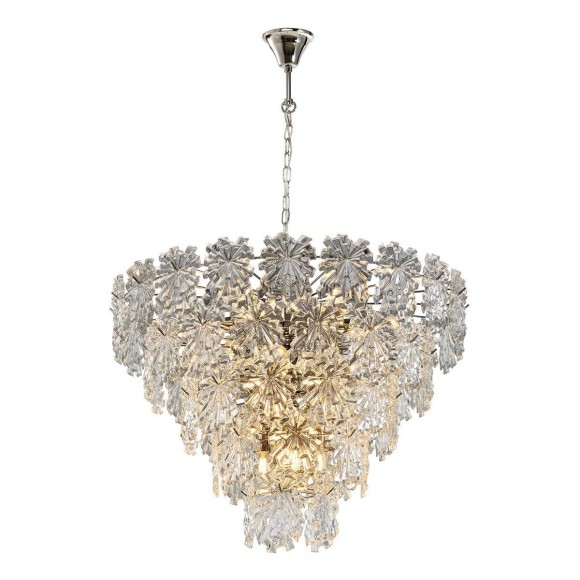 Подвесная люстра iLamp Homy P2545-18 NIC Подвесная люстра iLamp Homy P2545-18 NIC