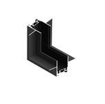 Коннектор L-образный вертикальный Italline Kreator IT09-9033 black Коннектор L-образный вертикальный Italline Kreator IT09-9033 black