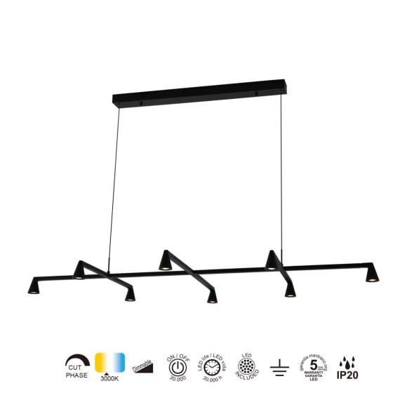 Подвесная люстра Mantra Africa 9408 Подвесная люстра Mantra Africa 9408