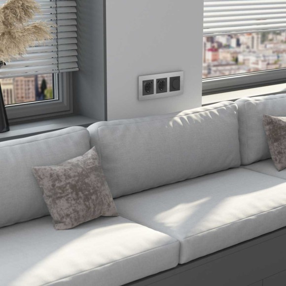 Рамка Werkel AluMax на 3 поста алюминий W0033506 4690389204067 Рамка Werkel AluMax на 3 поста алюминий W0033506 4690389204067