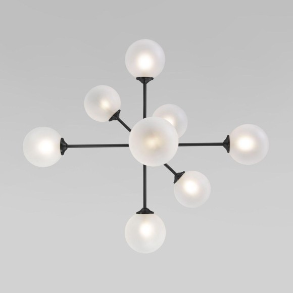 Подвесная люстра Eurosvet Volver 50383 черный Smart