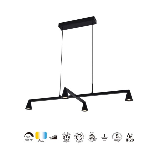 Подвесная люстра Mantra Africa 9410 Подвесная люстра Mantra Africa 9410