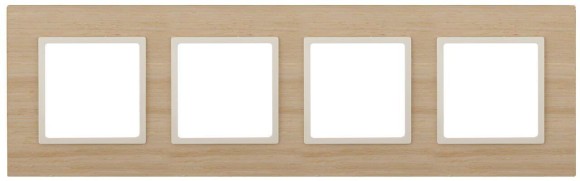 Рамка 4-постовая ЭРА Elegance 14-5304-11 Б0034588