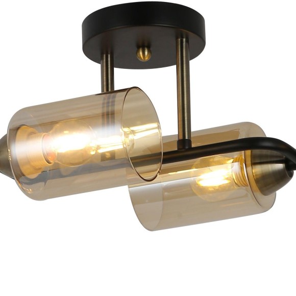 Потолочная люстра Illumico IL8148-4COU-79 BK BR Потолочная люстра Illumico IL8148-4COU-79 BK BR