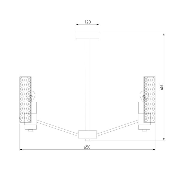 Потолочная люстра Eurosvet Grino 70139/6 никель
