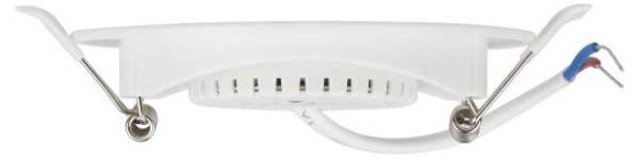 Светильник светодиодный встраиваемый ЭРА KL LED 25A-5 4K WH 5Вт 4000К круглый поворотный белый Б0068192