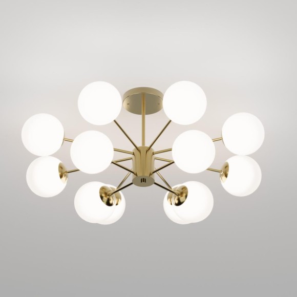 Потолочная люстра Eurosvet Adaline 502002/12 латунь a072105