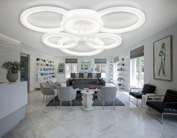 Потолочная светодиодная люстра Ambrella light Acrylica Original FA4085