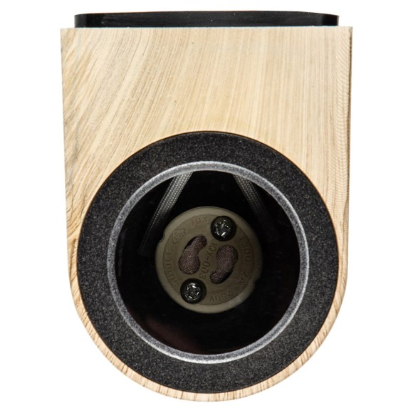 Уличный настенный светильник Uniel UUL-P51A 6W/GU10 IP65 PINE UL-00010555 Уличный настенный светильник Uniel UUL-P51A 6W/GU10 IP65 PINE UL-00010555