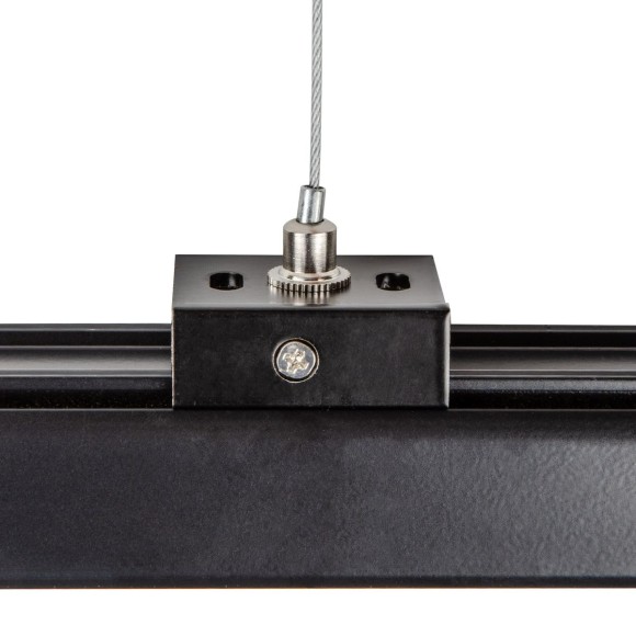 Набор для подвесного монтажа шинопроводов Uniel UFB-H41 Black 1 Polybag UL-00003666