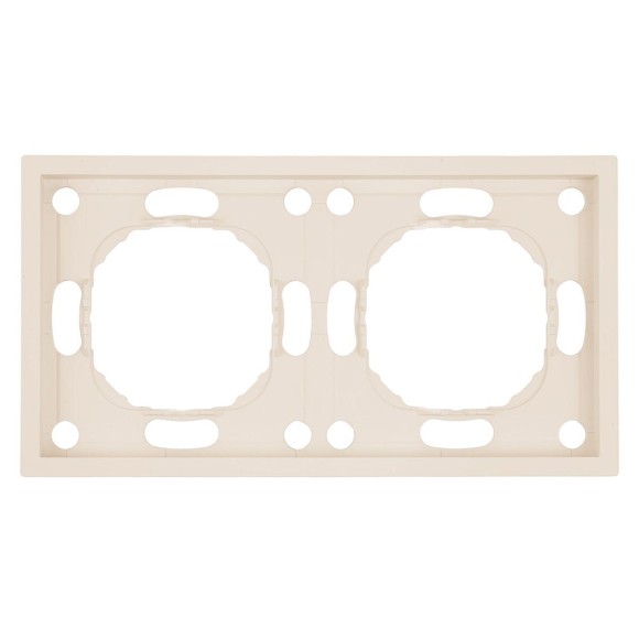Рамка Stekker, PFR00-5002-08 2-местная Эмили, кашемир, soft touch 49911
